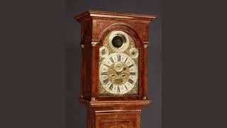 The Bertele Williamson, Circa 1720 a double dialled equation clock movement with spherical moon E