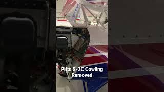 Pitts S-2C Cowling Removed #pittsspecial #paradoxaviation