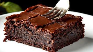 Brownie in 5 Minuten. Kein Zucker! Kein Gluten! Schokoladendessert schnell und einfach