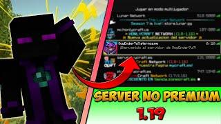 COMO CREAR UN SERVIDOR EN MINECRAFT 1.19.2 | NO PREMIUM TLAUNCHER GRATIS