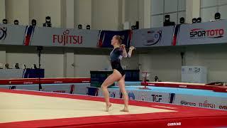 KUBON Christine Victoria (NOR) - 2023 Artistic Junior Worlds - Qualifications Floor Exercise