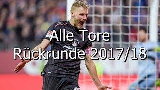 Alle Tore 1.FC Nürnberg Rückrunde 2017/18