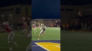 Punting game! CJ Wallace of St. John Bosco