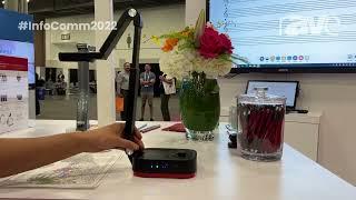 InfoComm 2022: QOMO Demonstrates QPC100W WanderCam Pro Battery-Powered, Wireless Document Camera