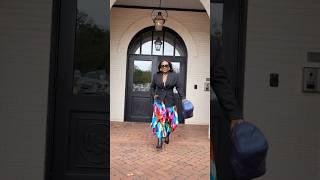 Fall outfit ideas for women | Ankara Barrel Pants | Midsize Style | #midsizeoutfits #howtostyle