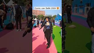 Guess Her ? Comic con Delhi 2024  #shorts #anime #comiccon #comiccon2024