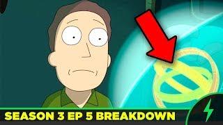 Rick and Morty 3x05 "The Whirly Dirly Conspiracy" - Every Joke You Missed!