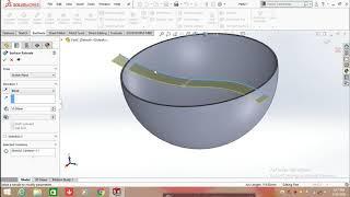 Cut With Surface | Solidworks Design Hub