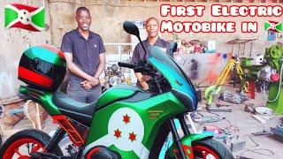 This Is One Of  The Biggest MegaProject  In Burundi Africa 2025 // First Electric Motobike 