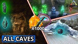 HOW TO COMPLETE ALL CAVES EASILY IN ARK SURVIVAL EVOLVED MOBILE