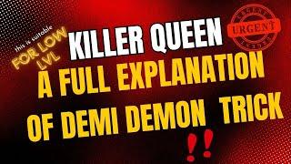 war commander killer queen  full explanation of demi demon trick challenge now you will do it free