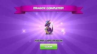 Finally, I got Vacivus Lapis Dragon - Dragon Mania Legends