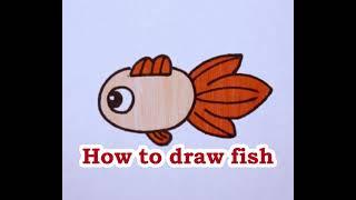 How to Draw ️ a Fish  |#DrawingTV