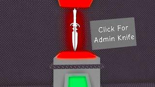 I GOT THE ADMIN KNIFE IN ROBLOX KAT (Knife Ability Testing)