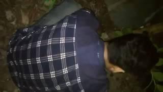 Penarikan Santet Di Depan Rumah