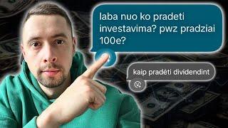 Kaip ir kur pradėti investuoti LT 2024?