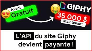 L’API de Giphy devient payante (jusqu’à 35 000$ par an !)  NIS 2 en retard  DevCafé 21/10