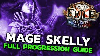 How To LEVEL & PROGRESS Your Mage Skelly Build to ENDGAME! [PoE 3.26]