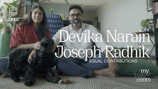 Devika Narain & Joseph Radhik on Money and Marriage | My two Cents | CRED