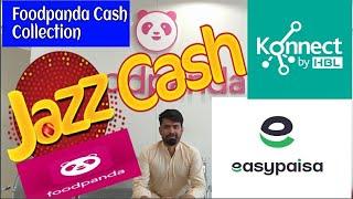 foodpanda riders collection sending complete process by Easypaisa Jazz cash & Hbl Konnect