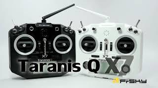 FrSky ACCST Taranis Q X7 Transmitter 2.4G 16CH Mode 2 White Black International Version for RC Drone