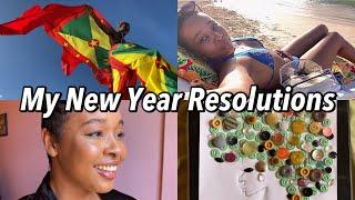 My New Years Resolutions + Grenada Beach Vlog