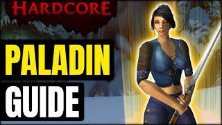 Paladin Leveling Guide 1-60 in Hardcore Classic WoW