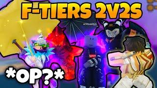 [YBA] We SUFFERED in 2v2s using ONLY F-Tier Stands! ft. @VovaOGG