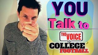 MINNESOTA-WEST VIRGINIA, TEXAS TECH-MISS STATE / "The Voice of College Football" LIVE Call-In Show