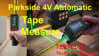 Parkside 4V Automatic Tape Measure PDMB A1