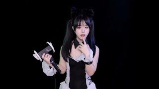 晓美 Xiao Mei ASMR  舔耳口腔音喘息 Ear Licking  Licking And Eating Ear Licking