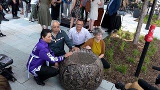 Local Artist Featured in Montreal Peel Street Installation