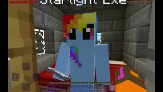 Crash Bandicoot Vs Raimbow em Minecrafts