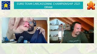 Euro Team Carcassonne Championship 2021- Group draw