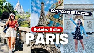 #1 PARIS ROTEIRO 5 DIAS - Torre Eiffel, Arco do Triunfo, Louvre, Champs-Elysées, Montmartre | PARTE1