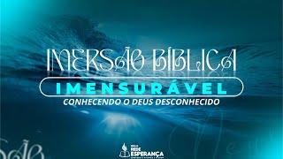 Imersão Bíblica | O Deus do tempo e o tempo de Deus - Aula 6 - Pb. Thiago Silva