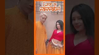 K-pop singer enjoys #Navratri after living in India for a month #aoora #mimi @channelAOORA