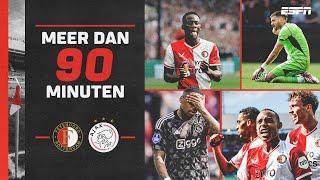 𝗘𝗫𝗧𝗥𝗔 𝗕𝗘𝗘𝗟𝗗𝗘𝗡: de ONVERGETELIJKE KLASSIEKER in De Kuip!  | Feyenoord - Ajax | Meer Dan 90 Minuten