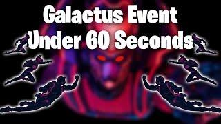 Galactus Event Under 60 SECONDS #shorts