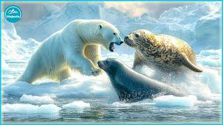 POLAR BEAR ATTACKS CAUGHT ON CAMERA : Nature’s Apex Predator in Action | Animal Documentary