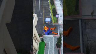 GTA 5 Spiderman Bike Tricks | High Jumps and Stunts with Super Powers