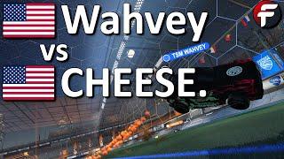 Wahvey vs CHEESE. | Top 10 Rocket League 1v1 Debut