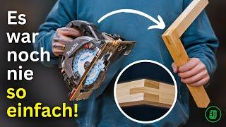 Make SLOTS and TENSIONS in seconds  with your HAND-HELD CIRCULAR SAW! | Jonas Winkler