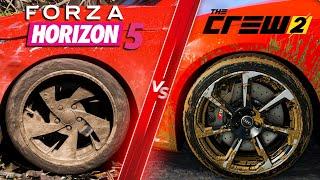 Forza Horizon 5 vs The Crew 2 - Direct Comparison! Attention to Detail & Graphics! PC ULTRA 4K