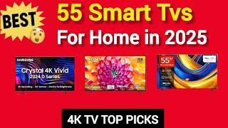Top 5 best 55 inch 4k smart tv 2025 | LED TV