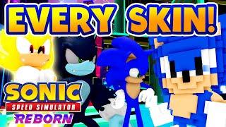 EVERY SONIC SKIN in Sonic Speed Simulator