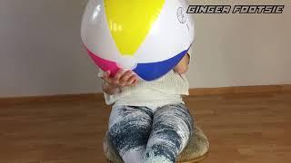 Beach Ball Bouncing & Sit Pop Trailer