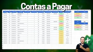 Como Fazer Planilha de Contas a Pagar no Excel | Download Grátis