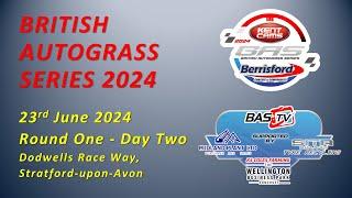 British Autograss Series 2024 - Round 1 Day 2 - EVESHAM