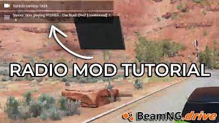 HOW TO GET A WORKING RADIO IN BEAMNG.DRIVE (2021)